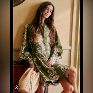 Sezane Caprice Floral Dress